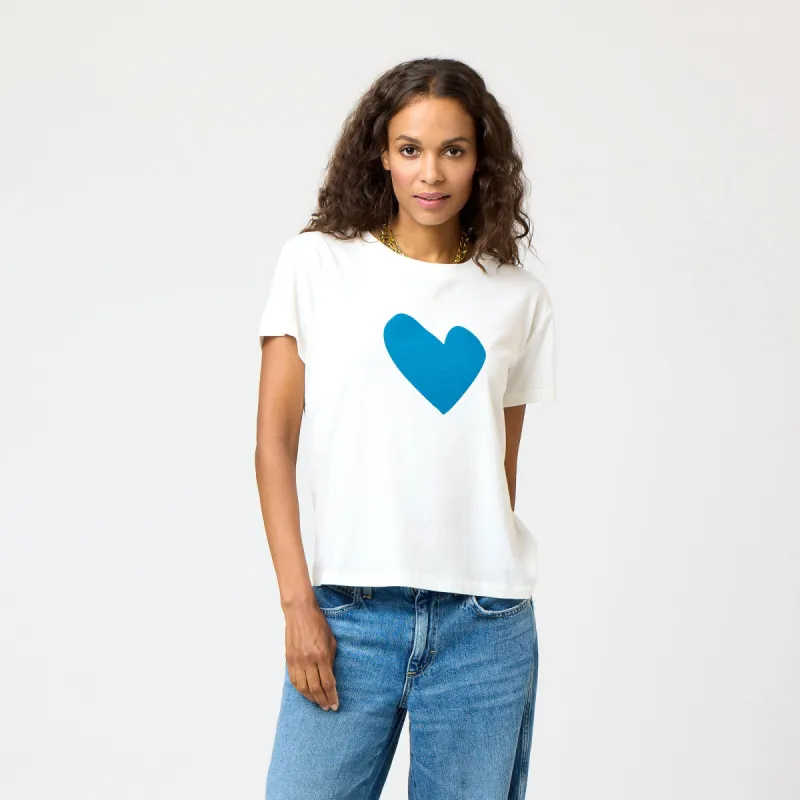 Suke Imperfect Heart Tee sold by Kerri Rosenthal