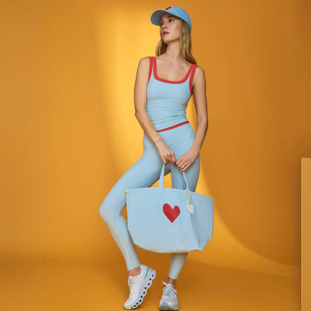 Carbon38 x KR Imperfect Heart Tote sold by Kerri Rosenthal product image thumbnail 3