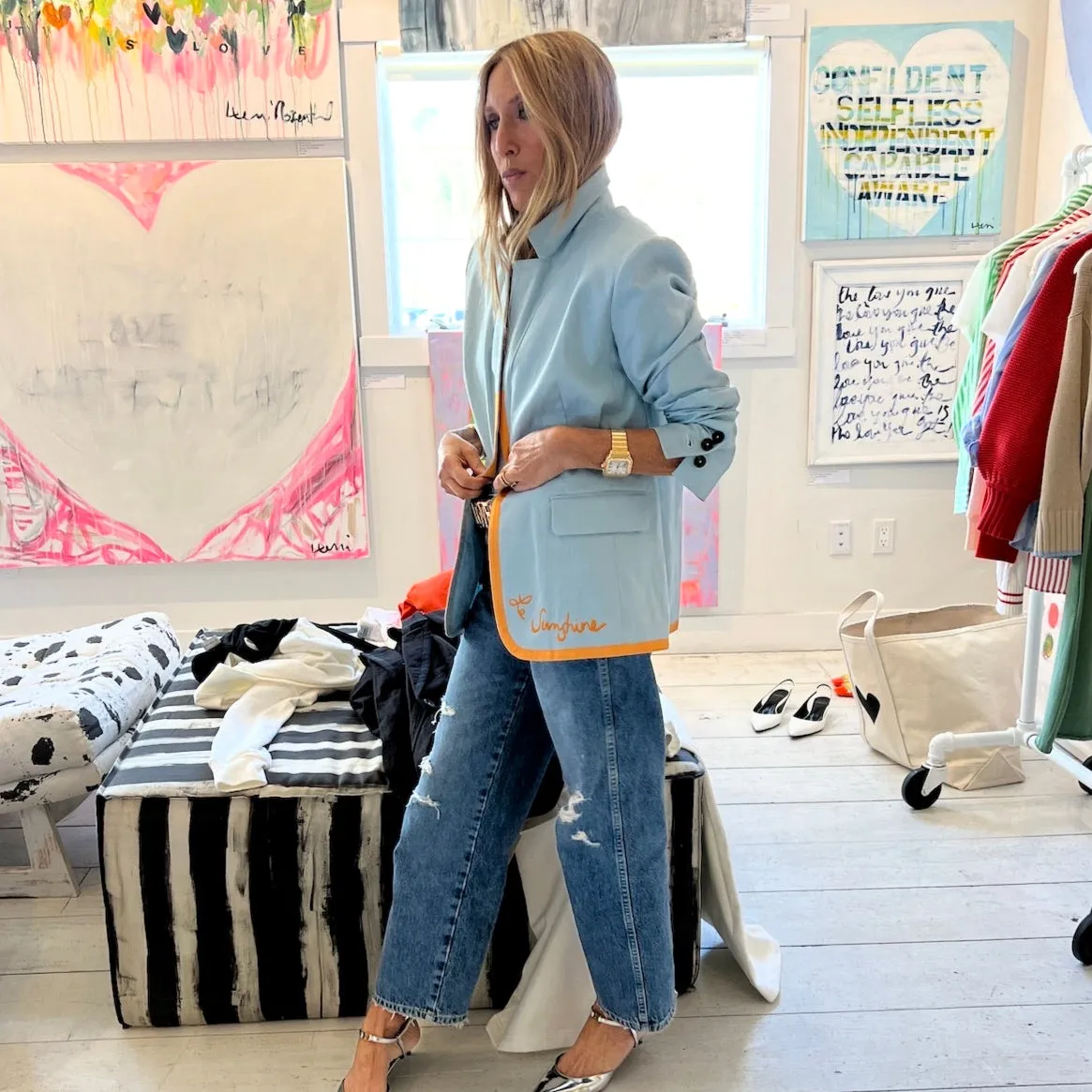 Workday Le Sunshine Blazer sold by Kerri Rosenthal product image thumbnail 5