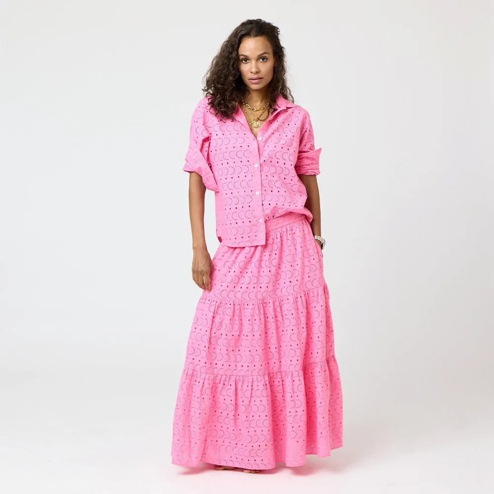 Pia Eyelet Shirt sold by Kerri Rosenthal product image thumbnail 5