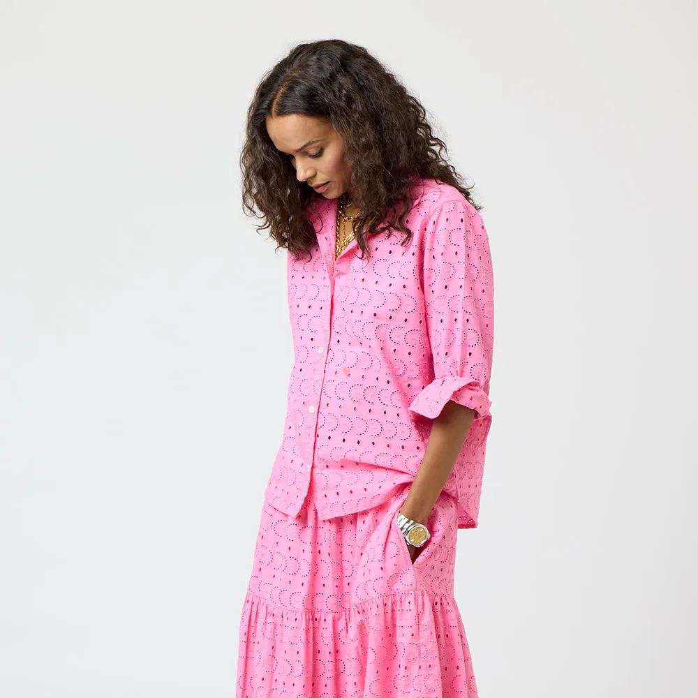 Pia Eyelet Shirt sold by Kerri Rosenthal product image thumbnail 4
