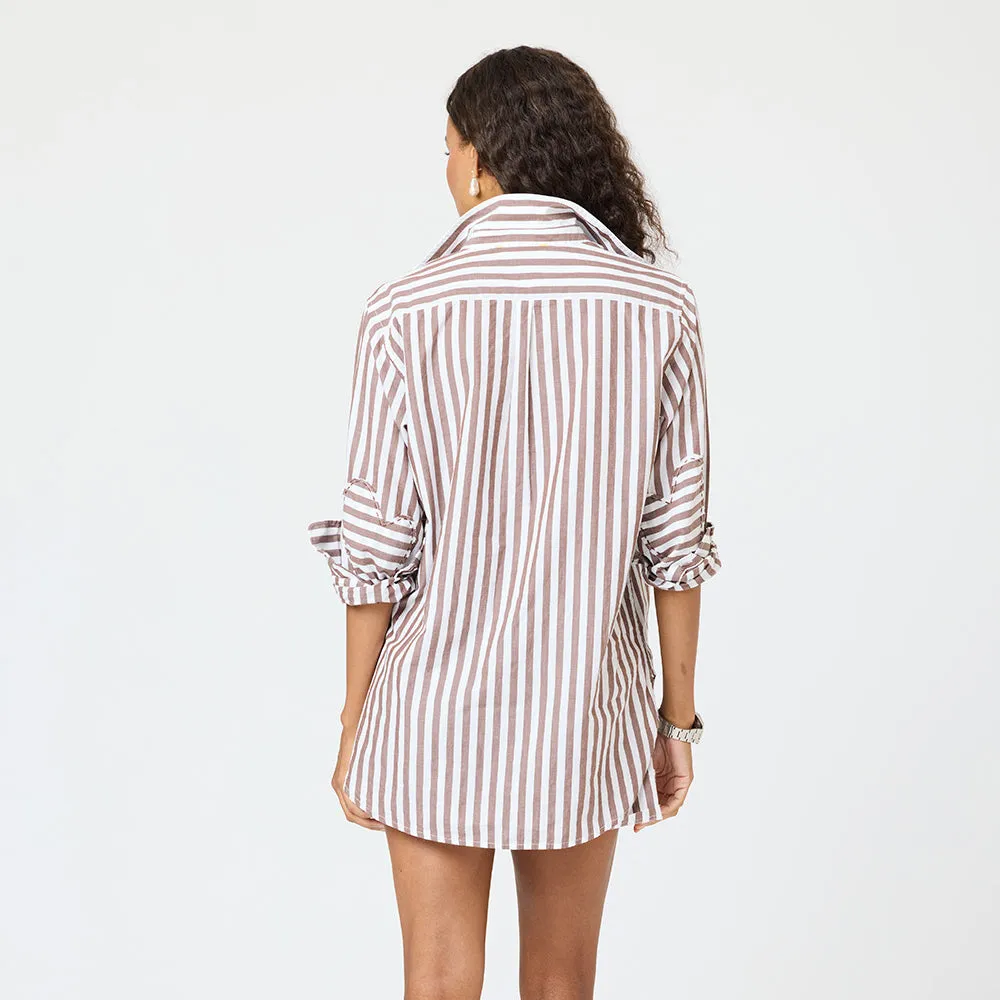 Mia Stripe Shirt sold by Kerri Rosenthal product image thumbnail 5