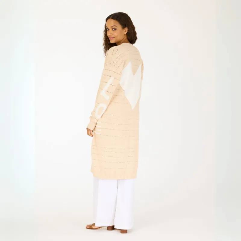 Poppy Lovey Heart Duster made by Kerri Rosenthal