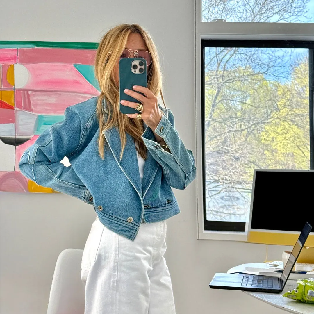 Denim Jacket sold by Kerri Rosenthal product image thumbnail 3