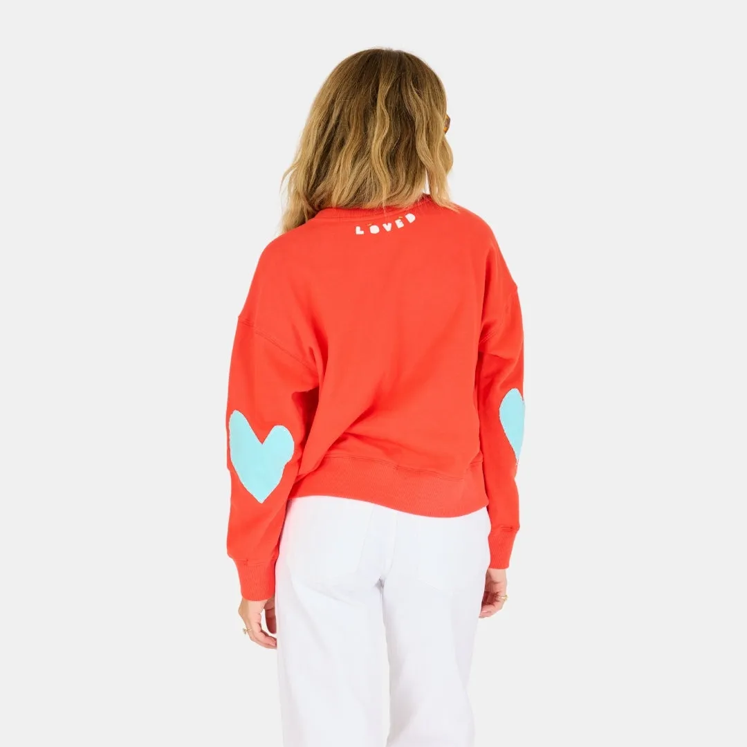 Ex-Boyfriend Imperfect Heart Sweatshirt sold by Kerri Rosenthal product image thumbnail 2