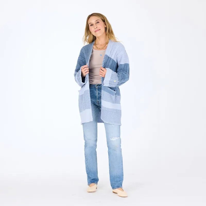 Blankie Cardigan made by Kerri Rosenthal