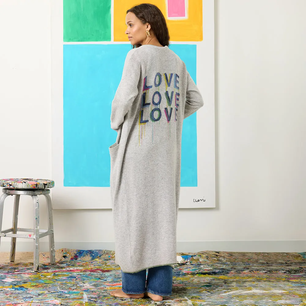 Super Duper Love On Repeat Duster sold by Kerri Rosenthal