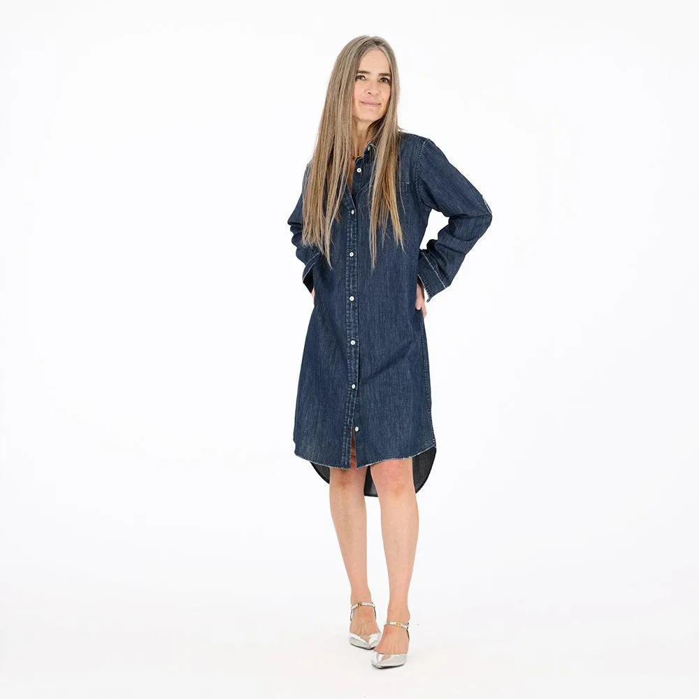 Mia Denim Shirt Dress sold by Kerri Rosenthal product image thumbnail 3