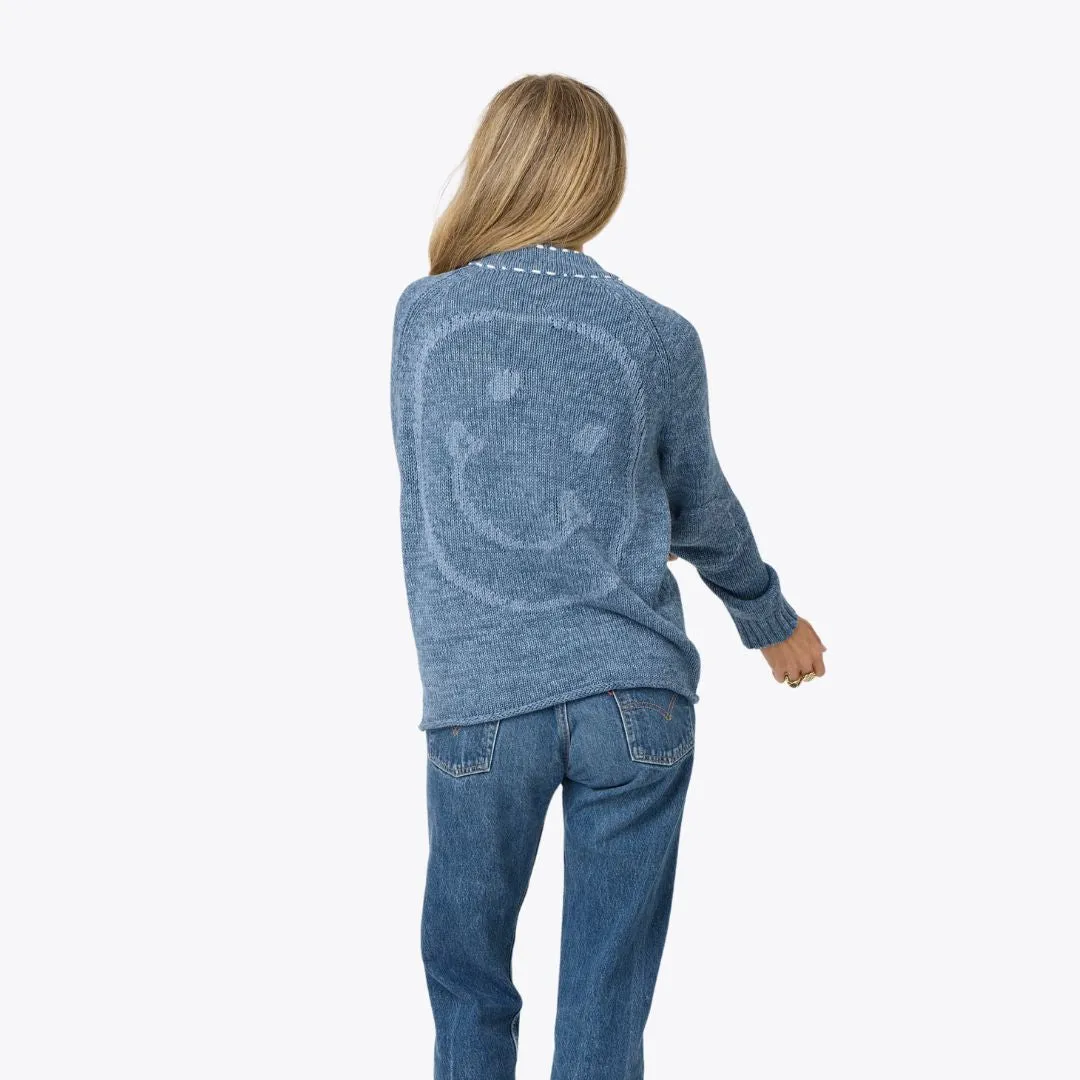 Short Poppy Smiley Cardigan sold by Kerri Rosenthal product image thumbnail 3