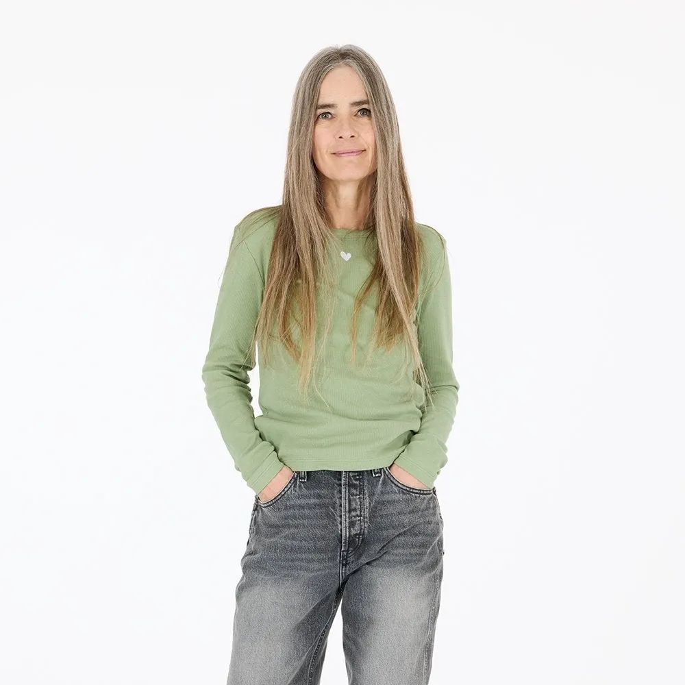KR Long Sleeve Rib Tee sold by Kerri Rosenthal