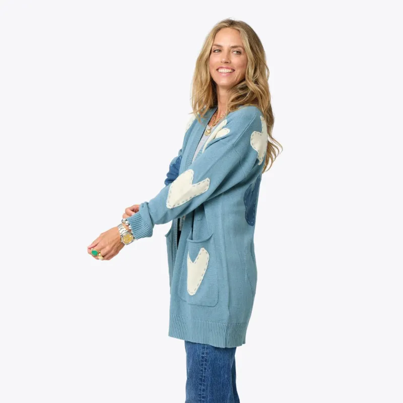 Poppy Zero Waste Cardigan made by Kerri Rosenthal