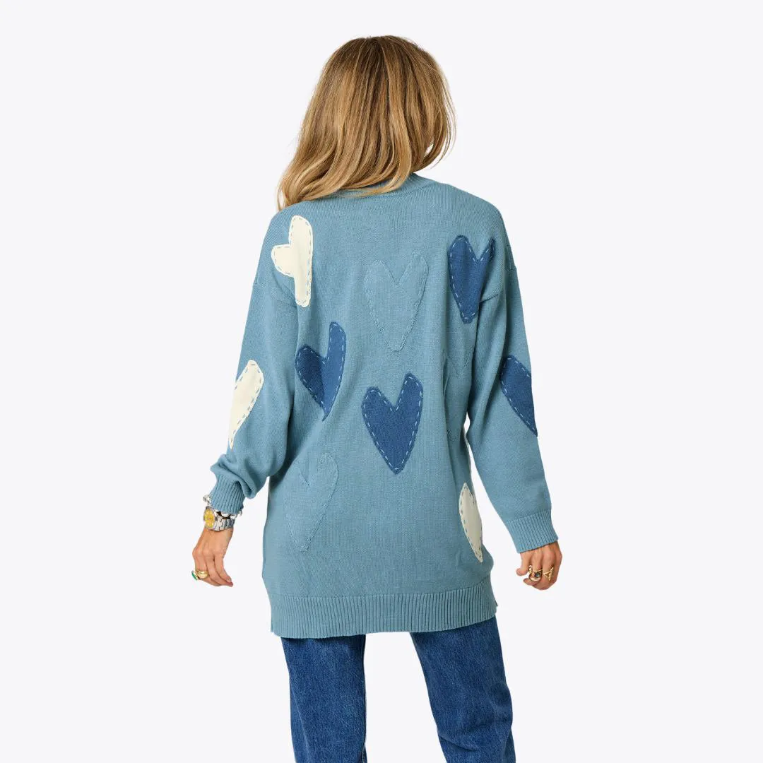Poppy Zero Waste Cardigan sold by Kerri Rosenthal product image thumbnail 3