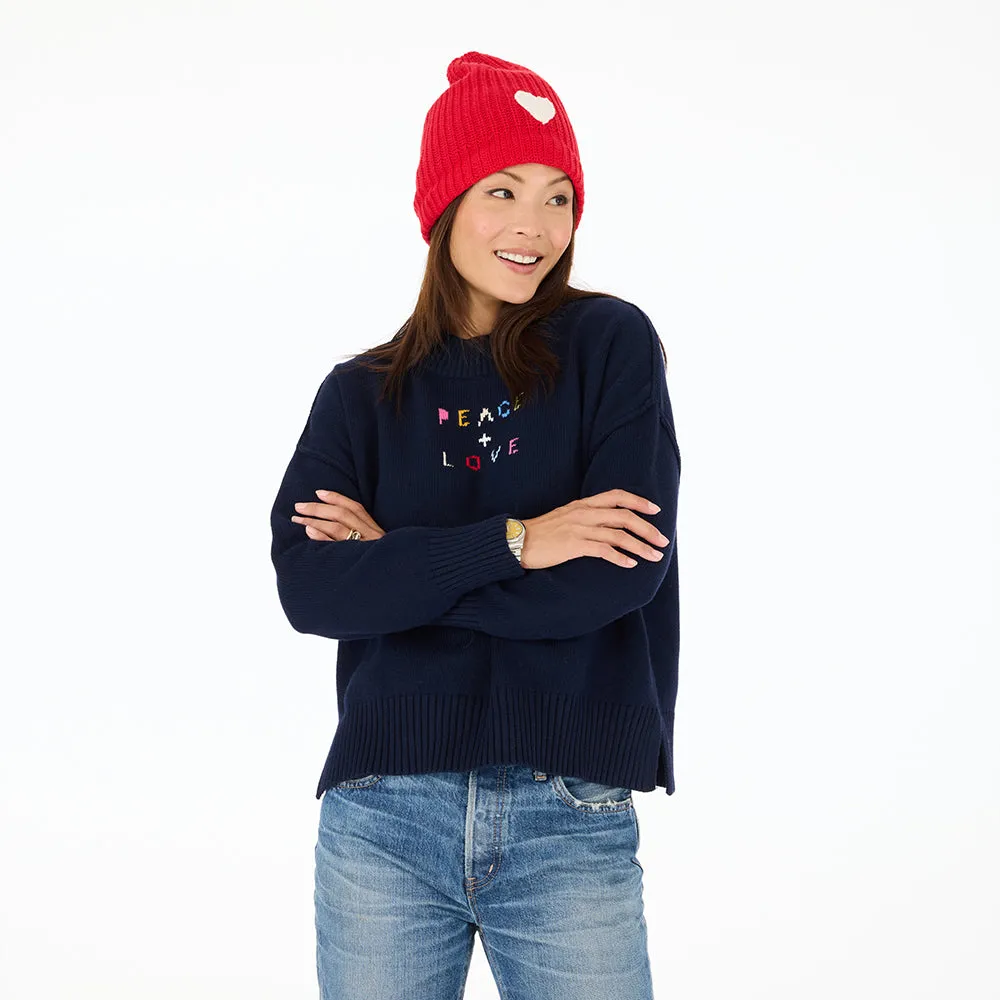 Boyfriend Peace & Love Sweater sold by Kerri Rosenthal product image thumbnail 4