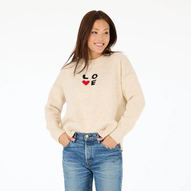 Boyfriend Love Squared Sweater sold by Kerri Rosenthal