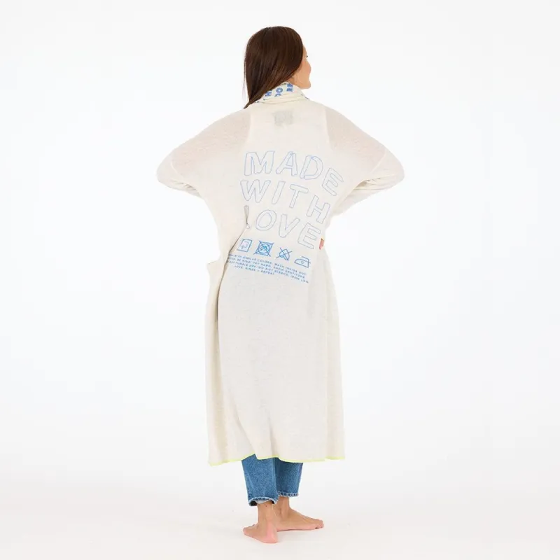 Super Duper Made With Love Duster made by Kerri Rosenthal