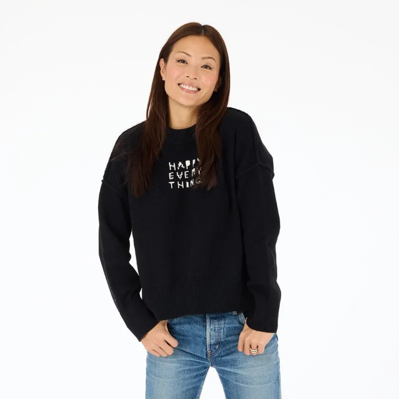 Boyfriend Happy Everything Sweater sold by Kerri Rosenthal
