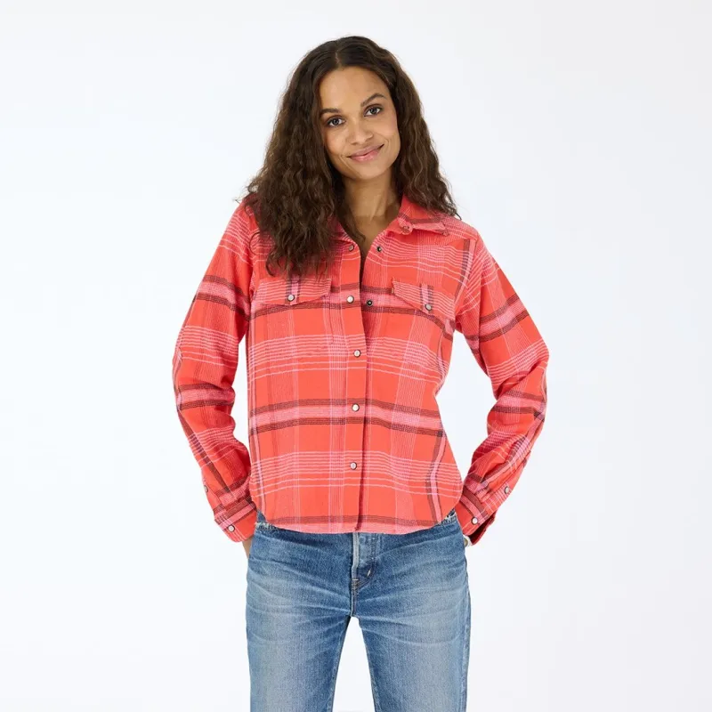 Pia Western Flannel Plaid Shirt made by Kerri Rosenthal