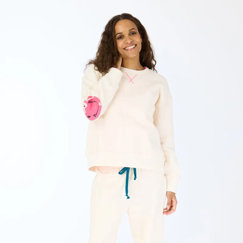 Ex-Boyfriend Smiley Sweatshirt sold by Kerri Rosenthal