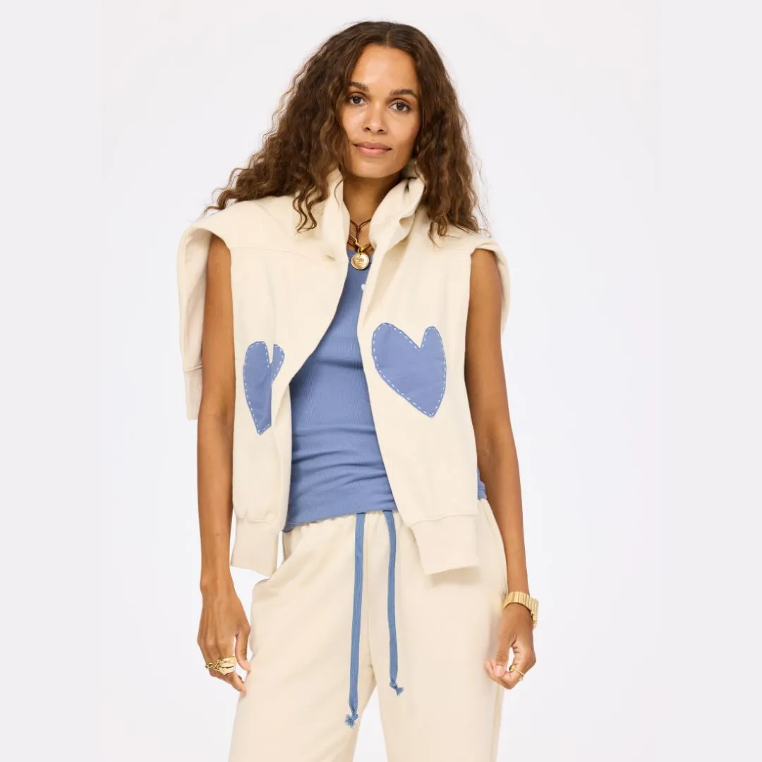 Ex-Boyfriend Imperfect Heart Sweatshirt sold by Kerri Rosenthal product image thumbnail 5