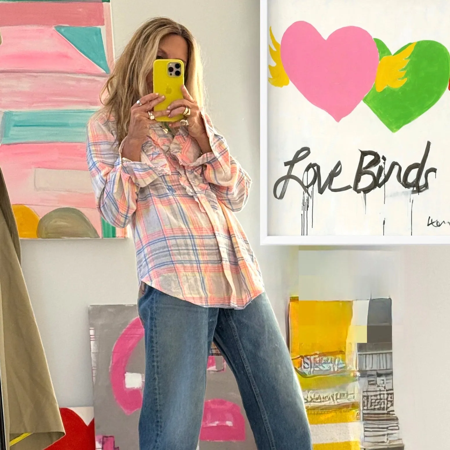 Molly Plaid Shirt sold by Kerri Rosenthal product image thumbnail 2