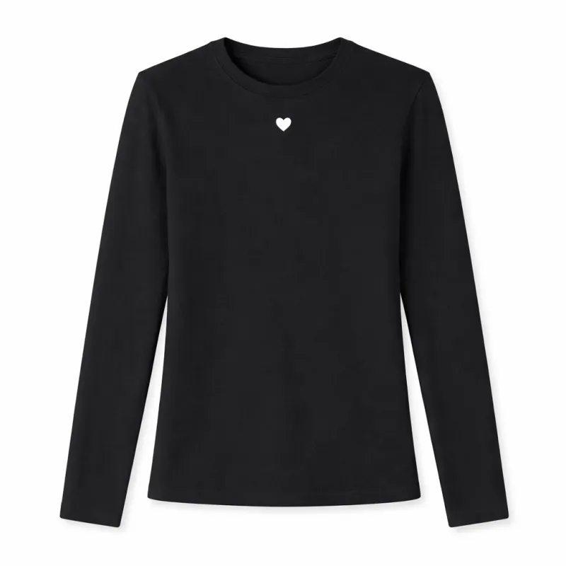 KR Long Sleeve Rib Tee sold by Kerri Rosenthal