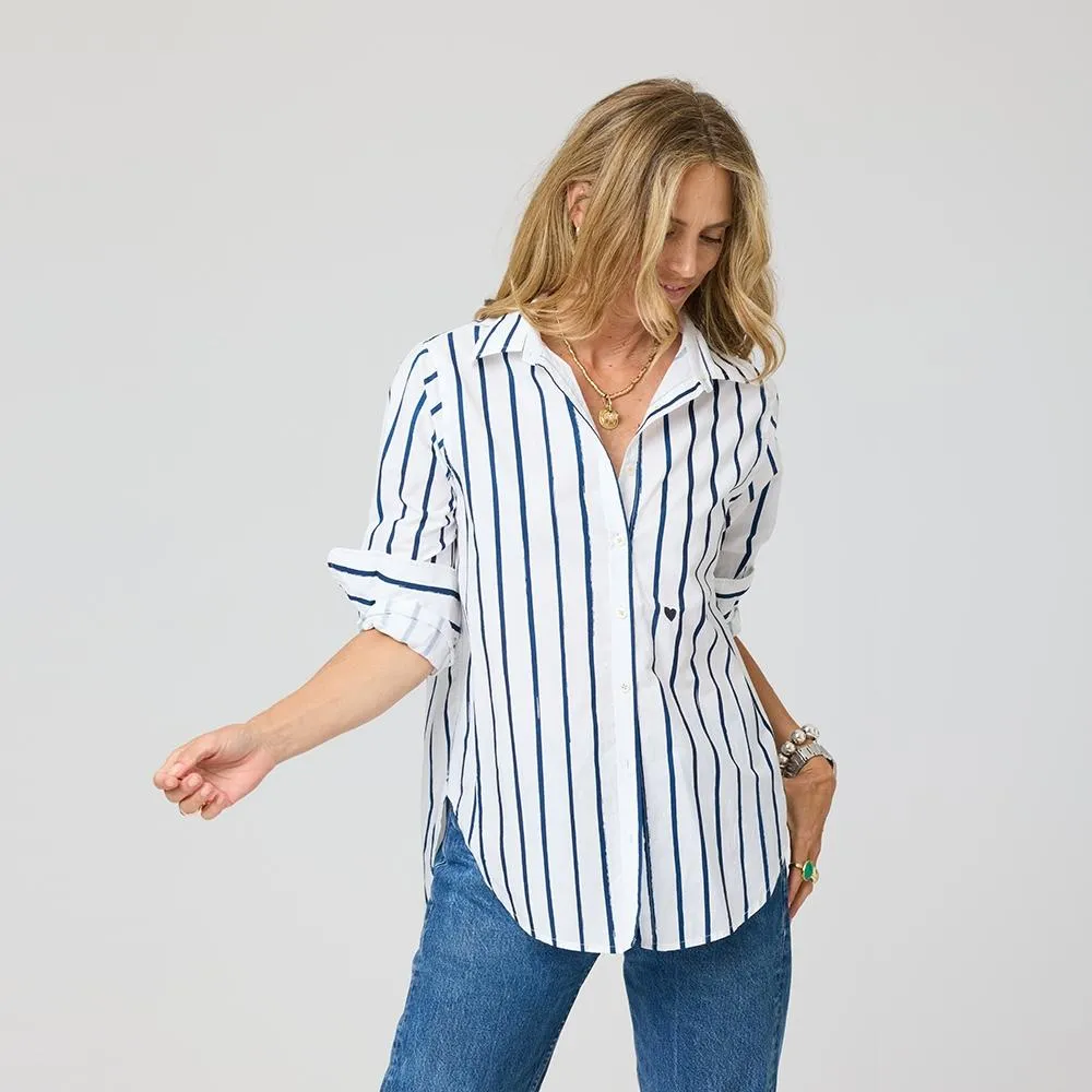 Mia Mr.Sharpie Stripe Shirt sold by Kerri Rosenthal product image thumbnail 3
