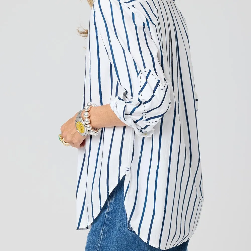 Mia Mr.Sharpie Stripe Shirt sold by Kerri Rosenthal product image thumbnail 4