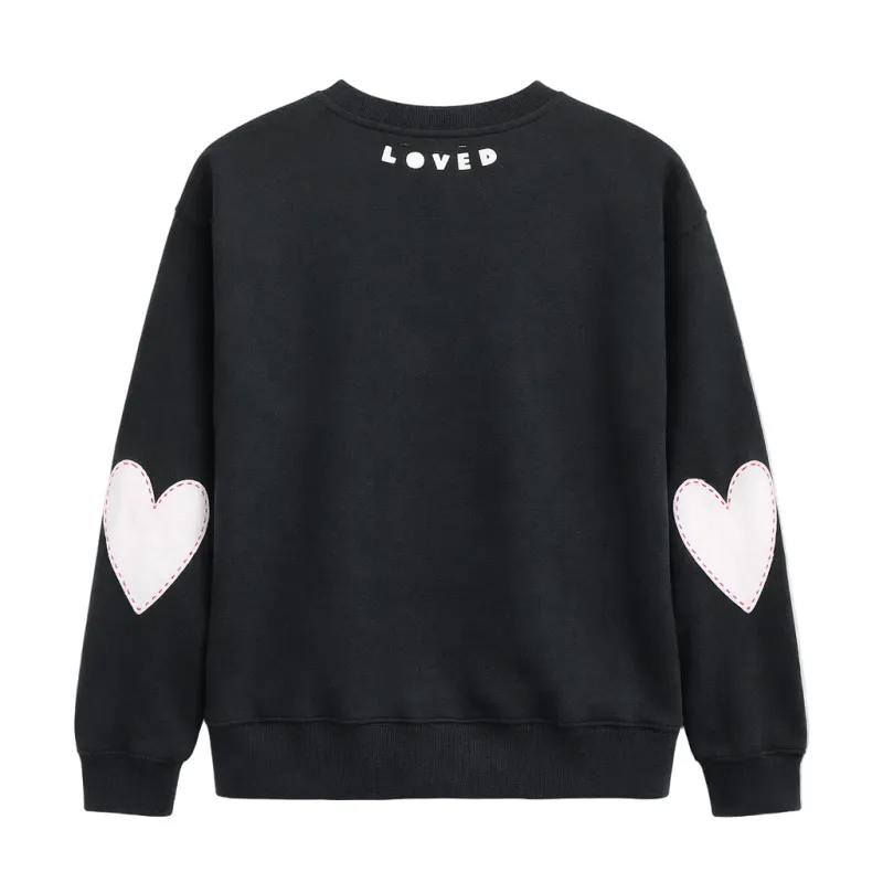 Ex-Boyfriend Patchwork Sweatshirt sold by Kerri Rosenthal