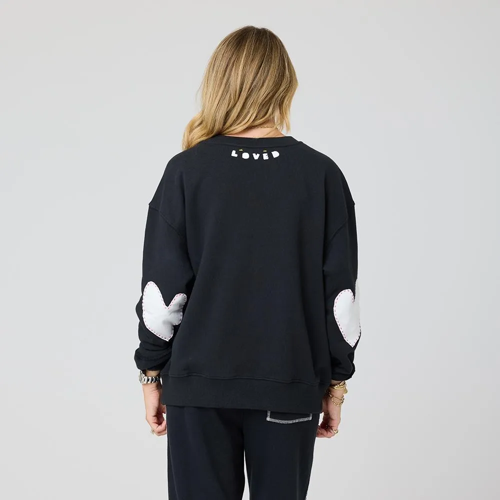 Ex-Boyfriend Patchwork Sweatshirt sold by Kerri Rosenthal product image thumbnail 2