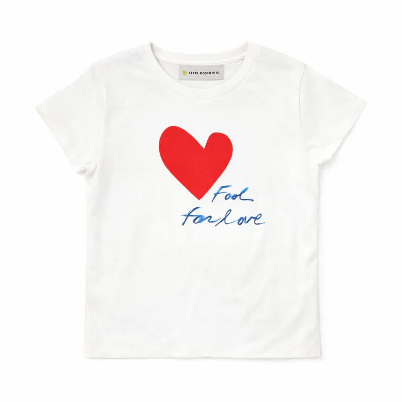 Suke Fool for Love Tee made by Kerri Rosenthal