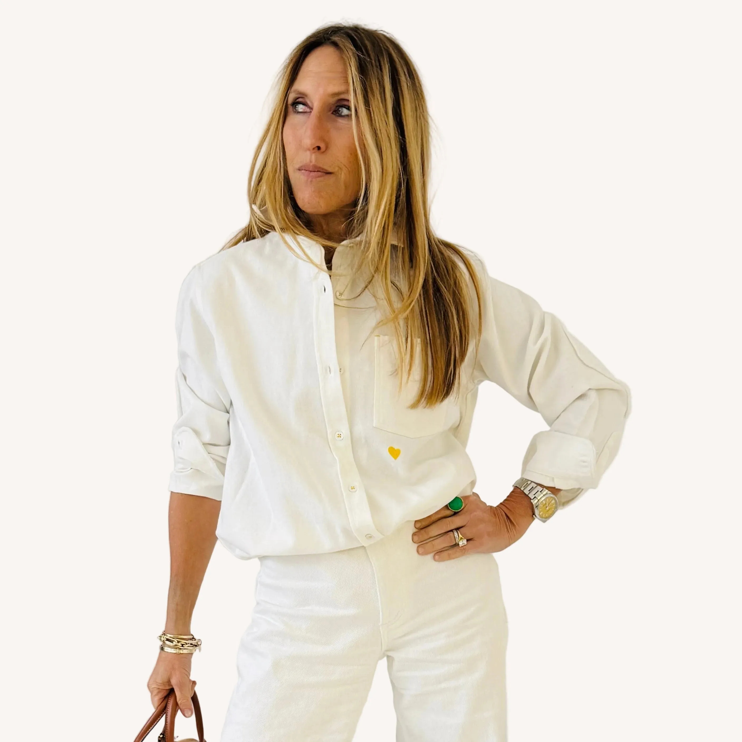 Mia Denim Shirt sold by Kerri Rosenthal