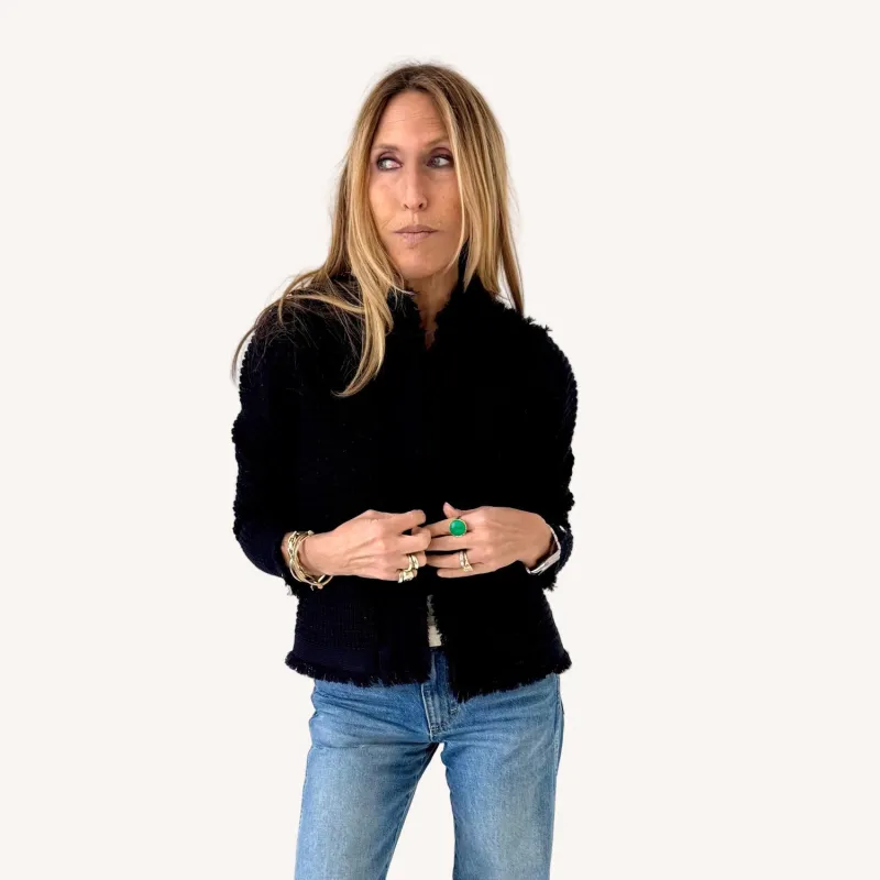 Fringe Beau-Lero Cardigan sold by Kerri Rosenthal