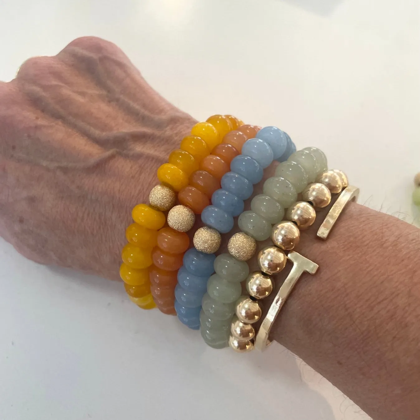 Pistachio Glow Bracelet sold by Kerri Rosenthal product image thumbnail 3