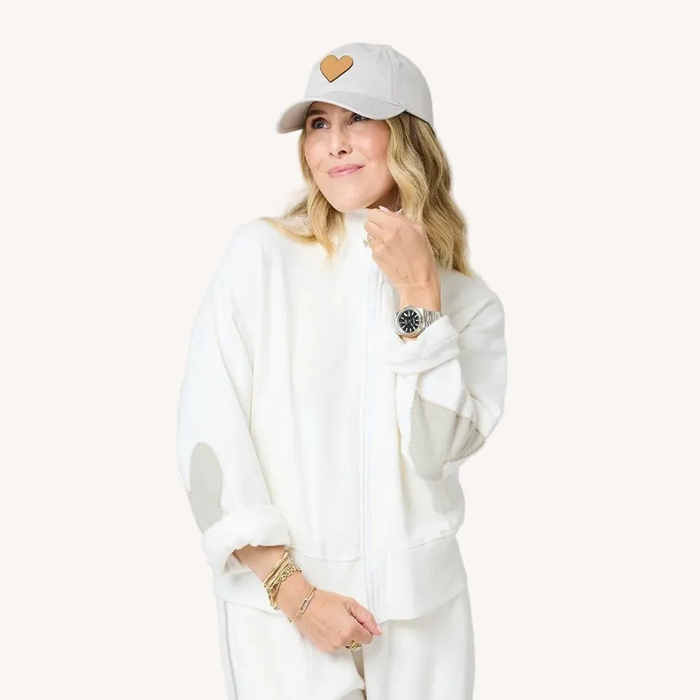 Zip Up Mock Neck Sweatshirt sold by Kerri Rosenthal product image thumbnail 2