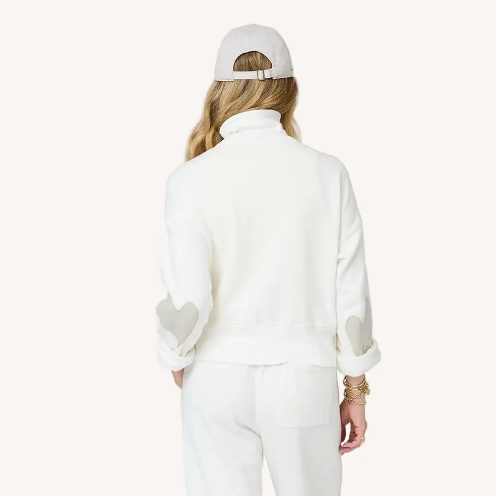 Zip Up Mock Neck Sweatshirt sold by Kerri Rosenthal product image thumbnail 3