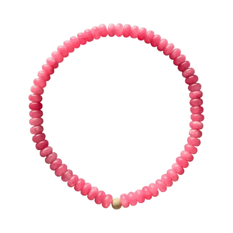 Perfect Pink Necklace made by Kerri Rosenthal