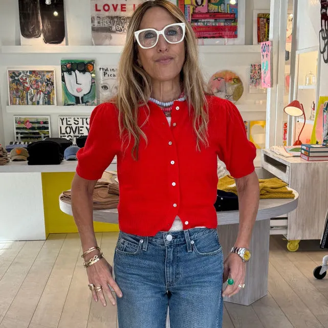 Short Sleeve Cardigan sold by Kerri Rosenthal product image thumbnail 3