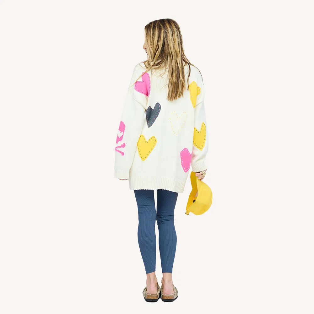 SoulCycle x KR Poppy Soul Brigade Cardigan sold by Kerri Rosenthal product image thumbnail 3