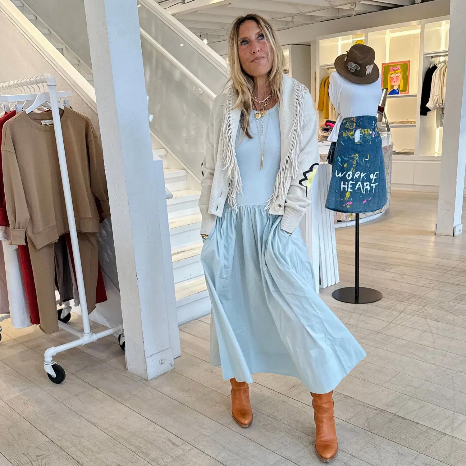 Fringe Shawl Collar Cardigan sold by Kerri Rosenthal product image thumbnail 2