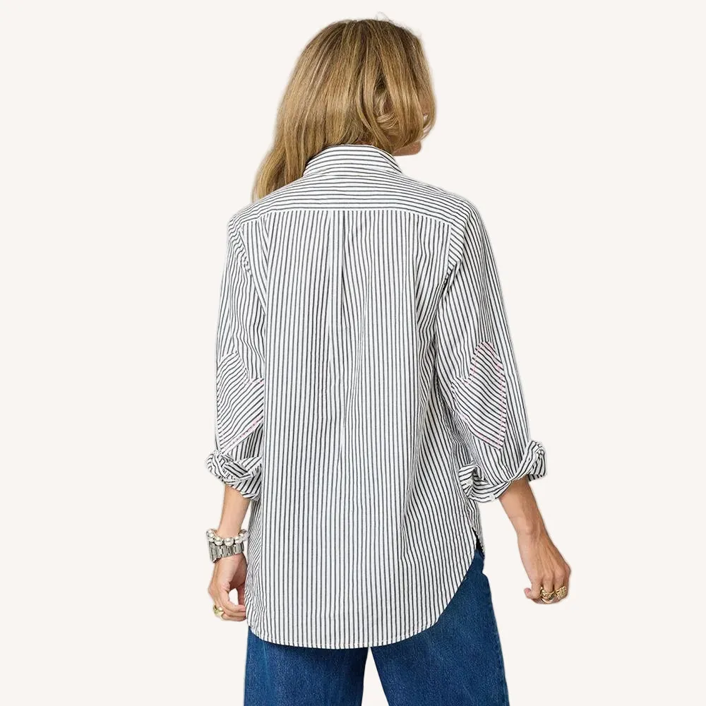 Mia Stripe Shirt sold by Kerri Rosenthal product image thumbnail 5