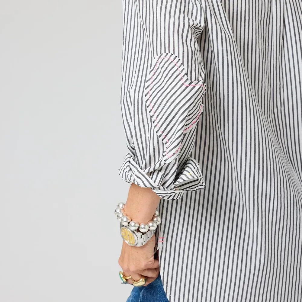 Mia Stripe Shirt sold by Kerri Rosenthal product image thumbnail 4