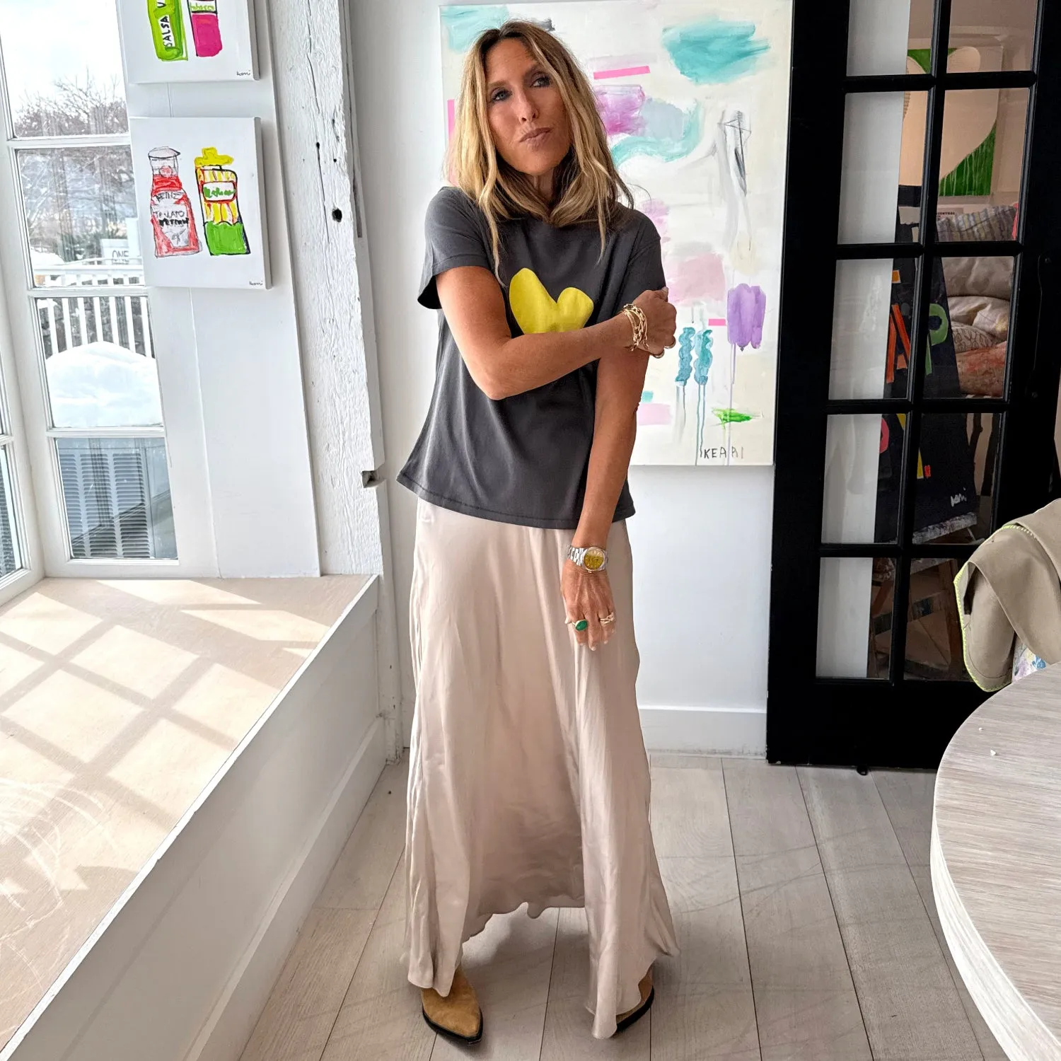 Ali Maxi Skirt sold by Kerri Rosenthal product image thumbnail 2
