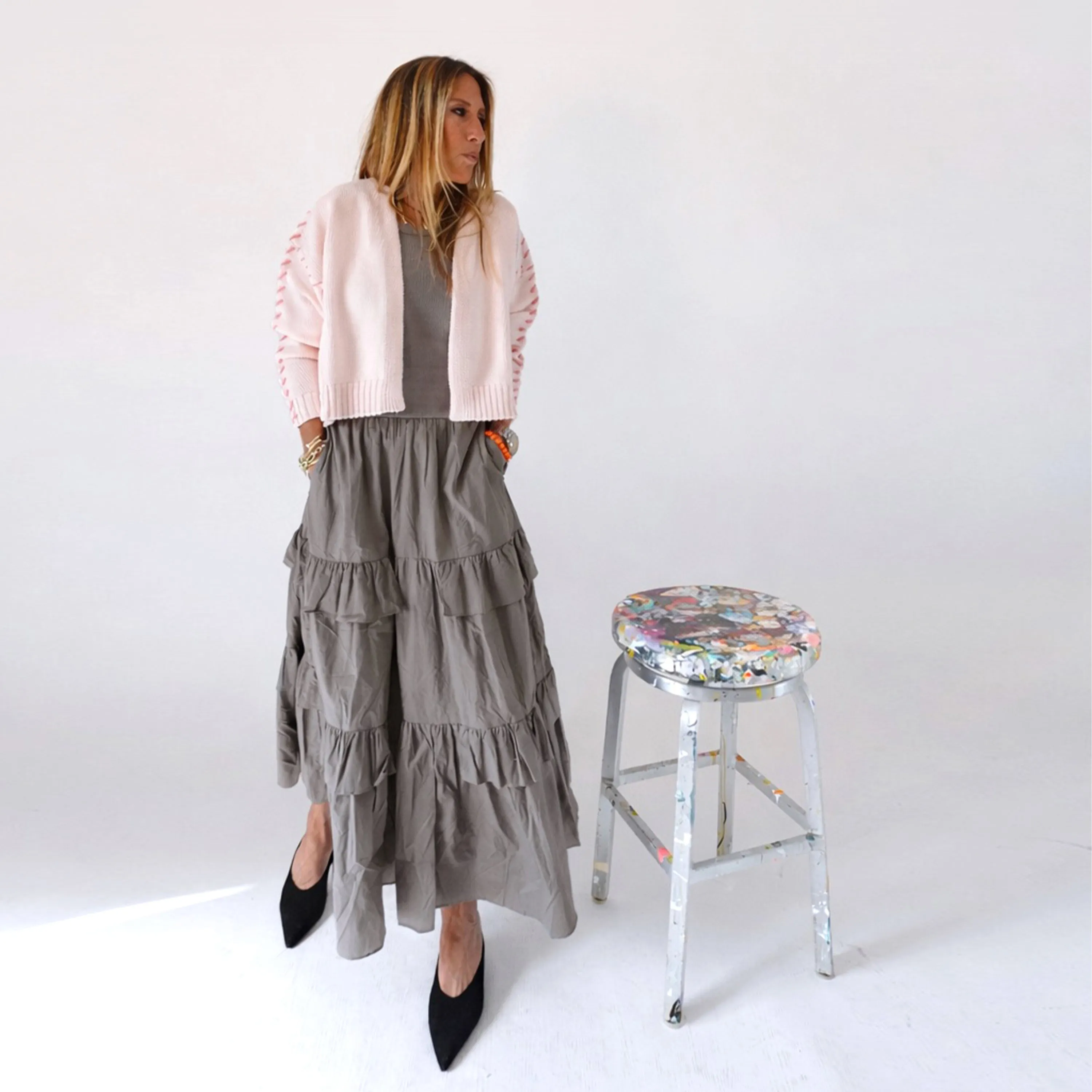 Athena Tank Dress sold by Kerri Rosenthal product image thumbnail 3