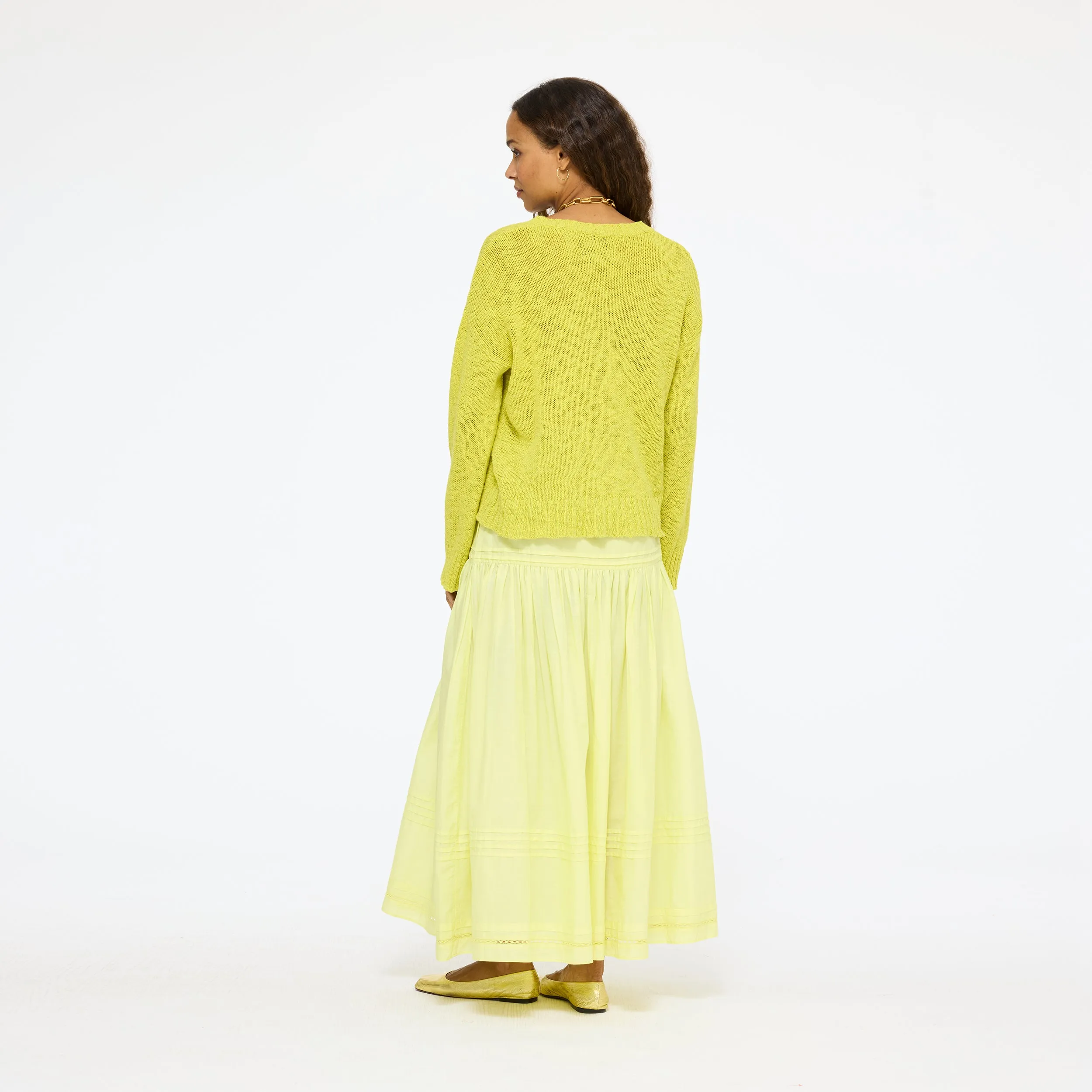 Summerland V Neck Sweater sold by Kerri Rosenthal product image thumbnail 5