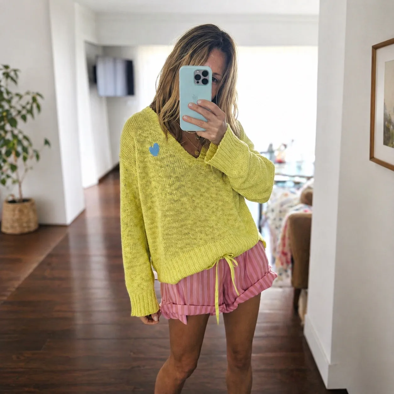 Summerland V Neck Sweater sold by Kerri Rosenthal product image thumbnail 3