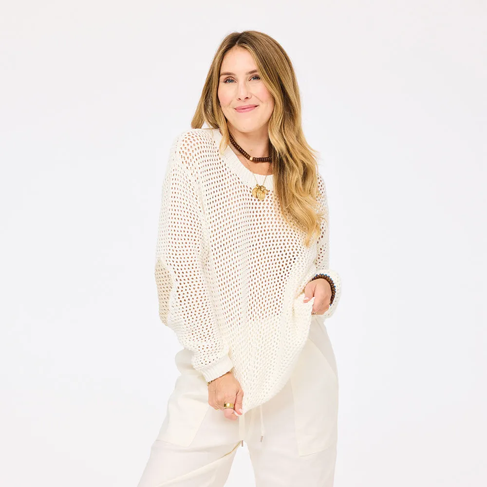 Catch Open Stitch Sweater sold by Kerri Rosenthal product image thumbnail 2