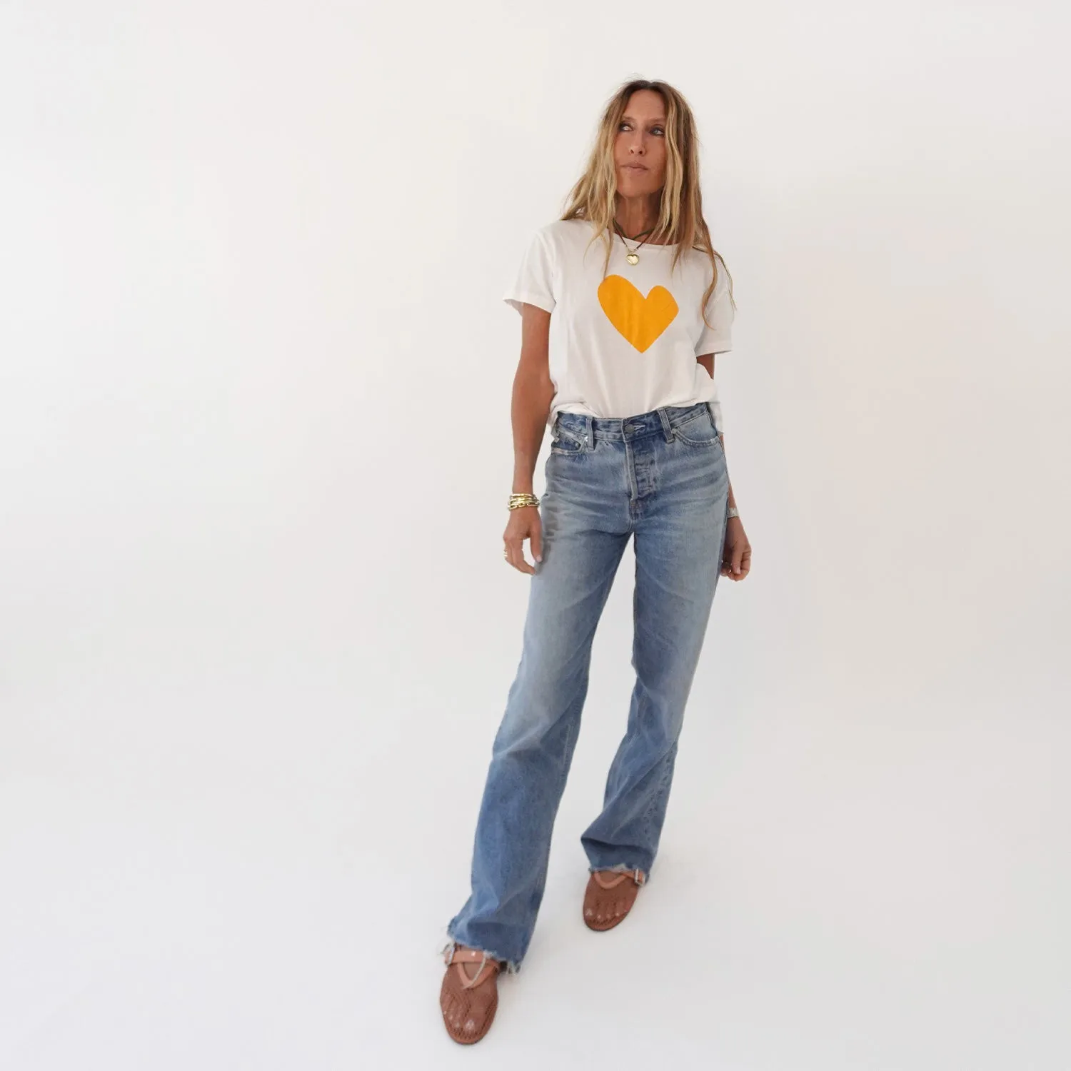 Suke Imperfect Heart Tee sold by Kerri Rosenthal product image thumbnail 5