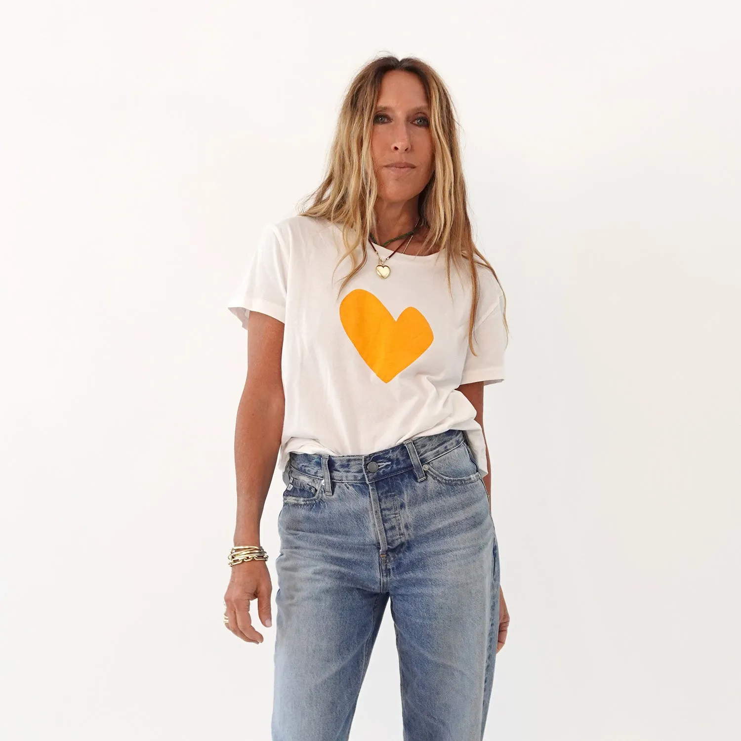 Suke Imperfect Heart Tee sold by Kerri Rosenthal product image thumbnail 4