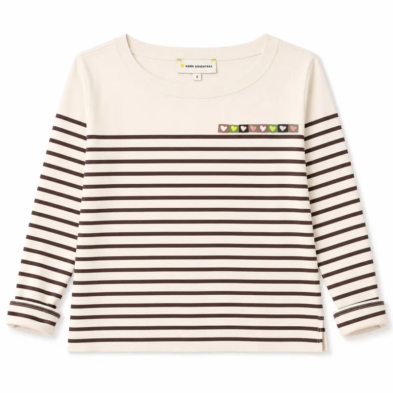 Artist Long Sleeve Stripe Tee made by Kerri Rosenthal