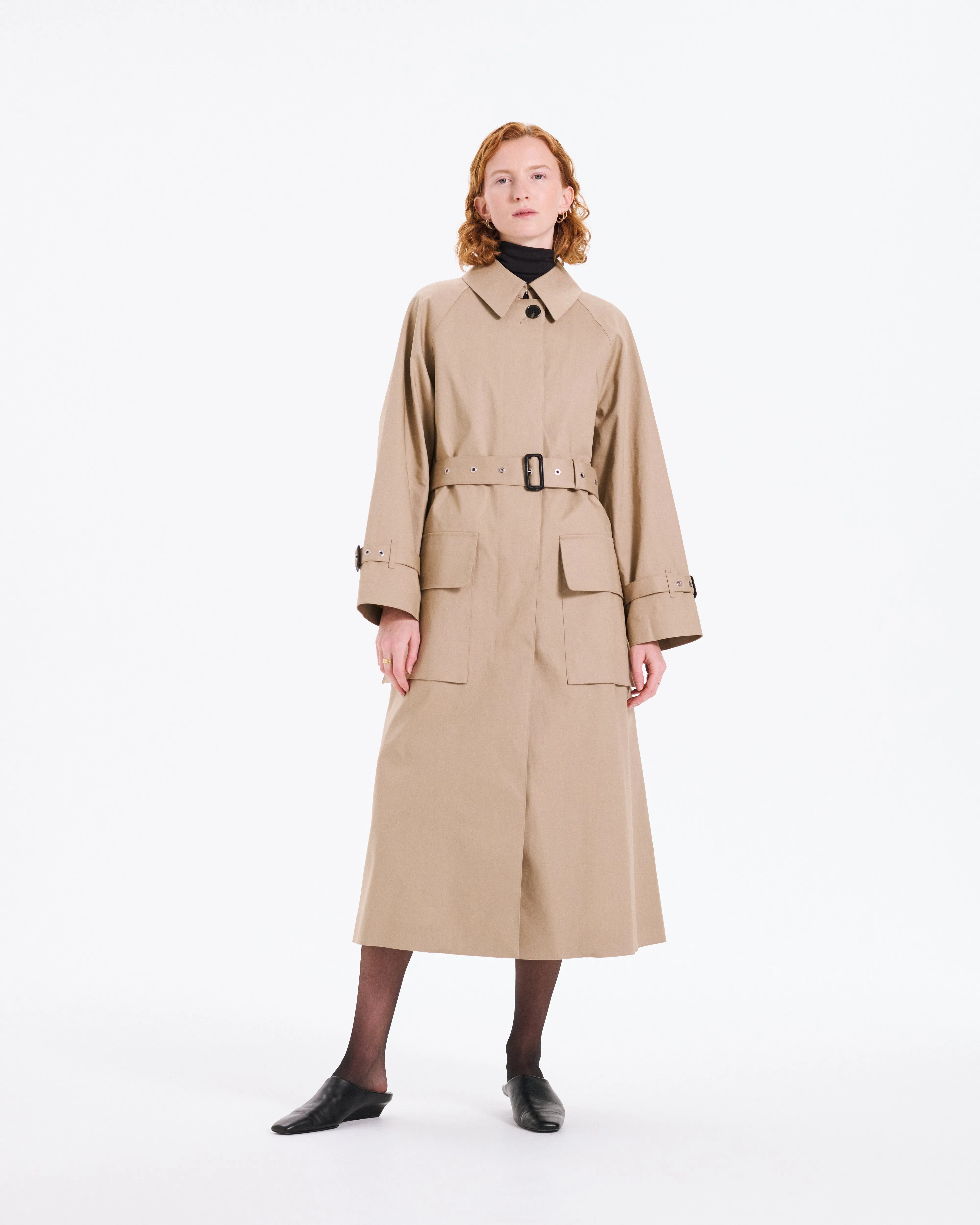 Kelvin Raintec Single Breasted Trench Coat sold by Mackintosh